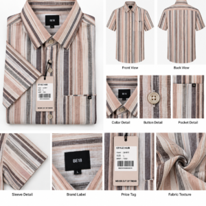 BE18 Men’s Striped Shirt